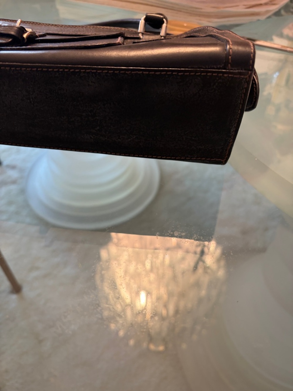 Dooney & Bourke Black Shoulder Bag with Classic Barrel Shape - Picture 8 of 10